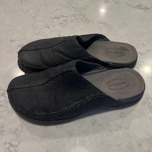 Merrell Air Cushion Women's Open Back Outdoor Indoor Comfort Slip On Shoes Sz 9 - Picture 4 of 8